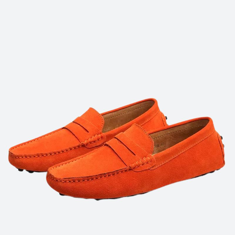 Stylish Loafers Made of Italian Suede - Eagle