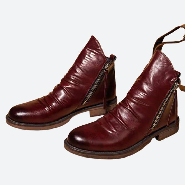 Modern Men's Boots with Zipper - Austin for a Stylish Look