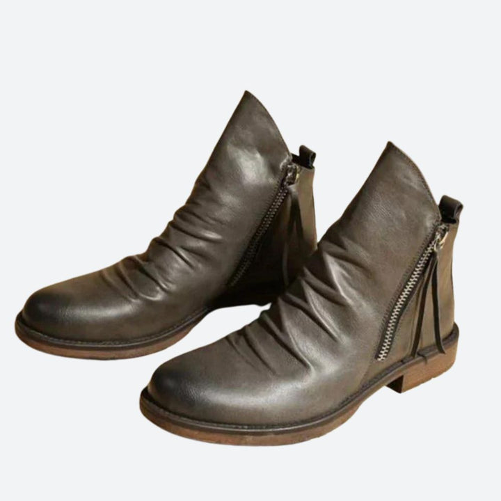 Modern Men's Boots with Zipper - Austin for a Stylish Look