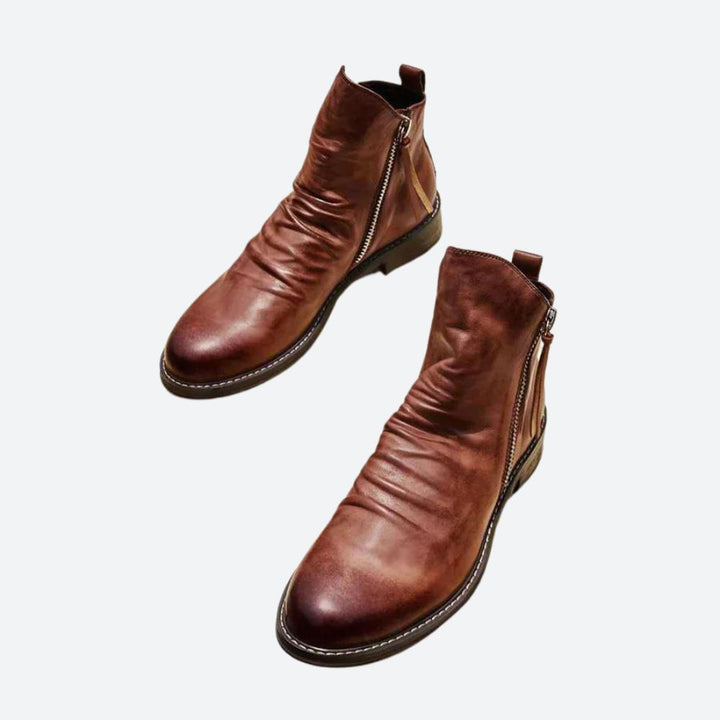 Modern Men's Boots with Zipper - Austin for a Stylish Look