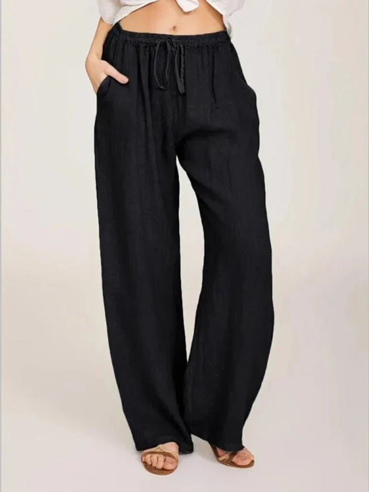 Elegante Baumwoll-Leinen-Hose von Virginia