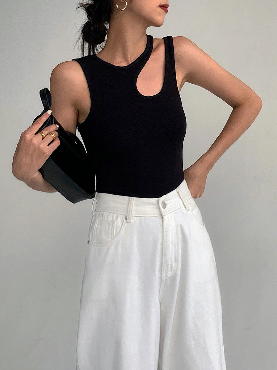 Rita - Stylisches Tank-Top mit Ausschnitt für Frauen