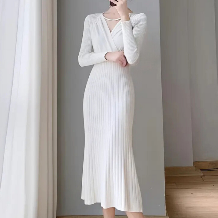 ARWENA - Robe en maille élégante pour femmes