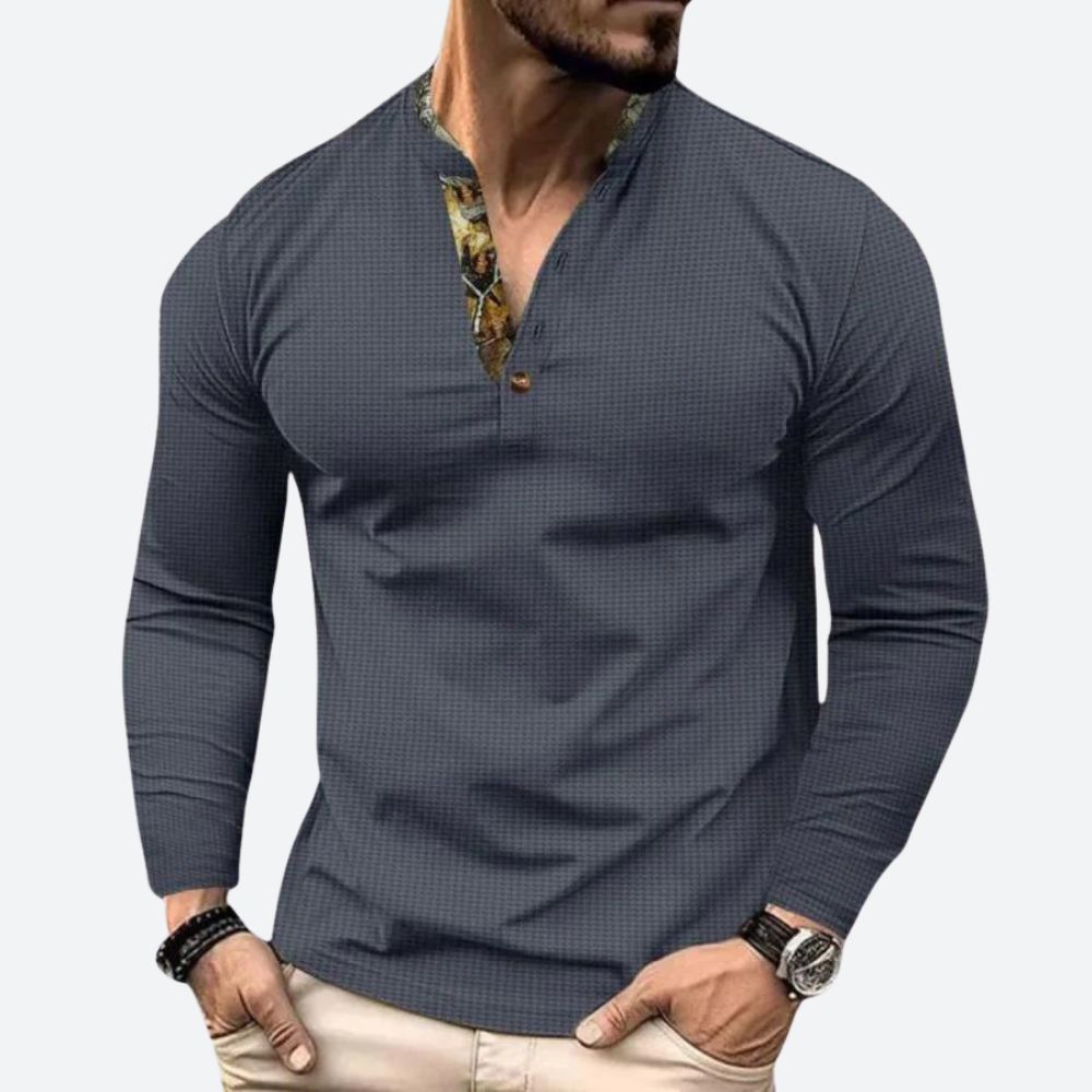 Stylish long-sleeve T-shirt for a casual look - Bob