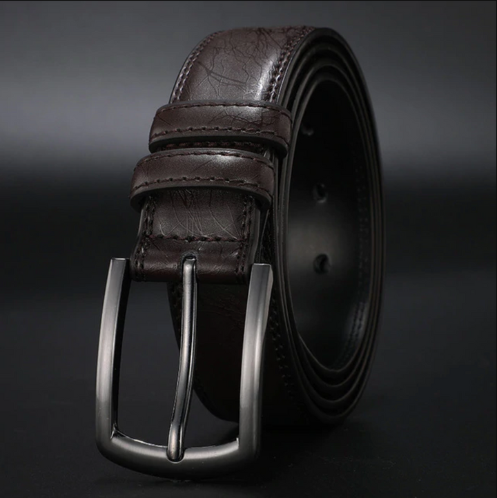 Ceinture en cuir Ethan élégante pour hommes