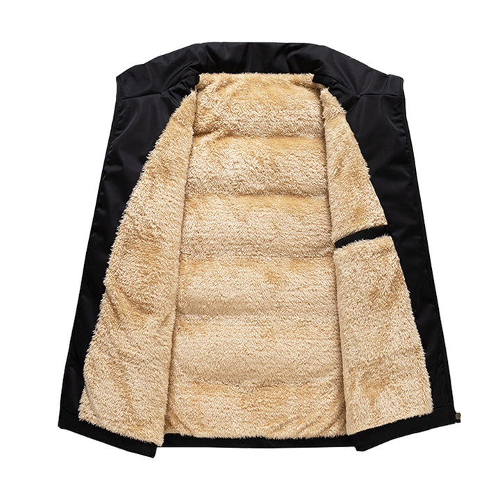 DOMINIC - Modische und leichte warme Strickjacke