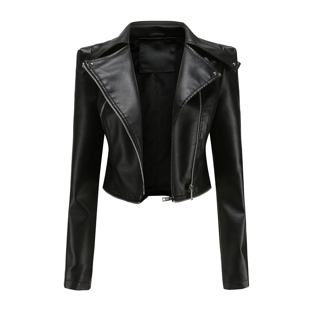 Schicke Lederjacke von ALOJZIJA
