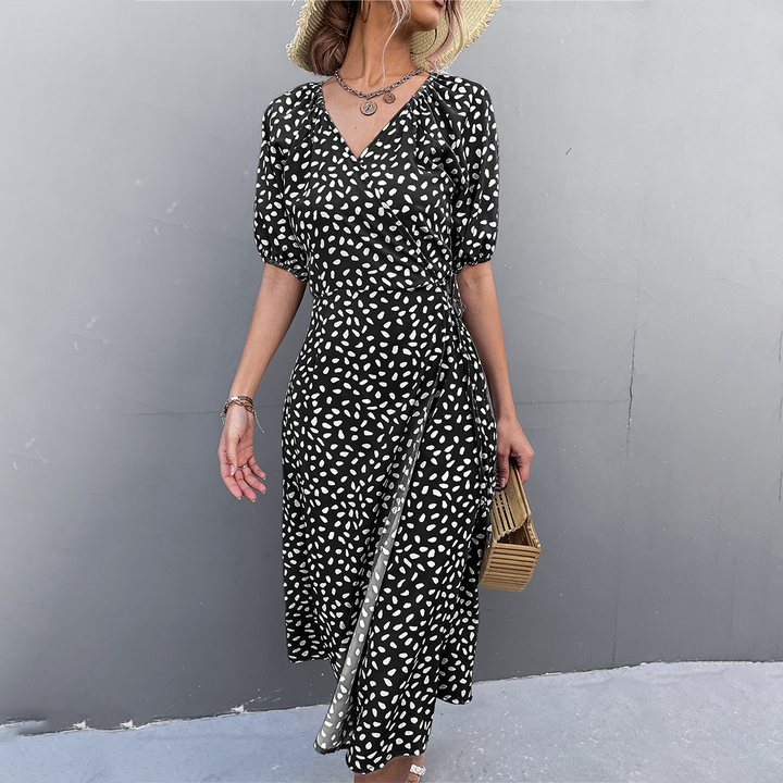 ALKMINI - Elegant midi dress for any occasion