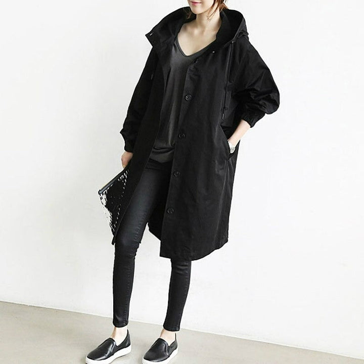 Frieda™ - Eleganter Baumwoll-Trenchcoat