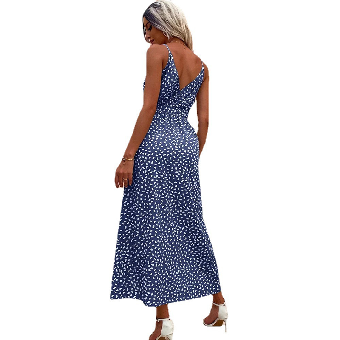 EIRINI - Elegant maxi dress with a seductive slit