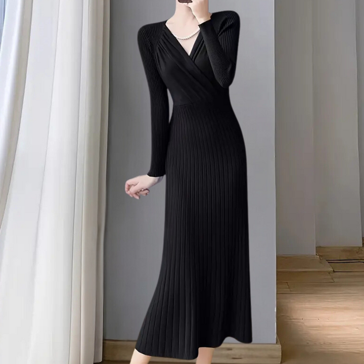 ARWENA - Robe en maille élégante pour femmes