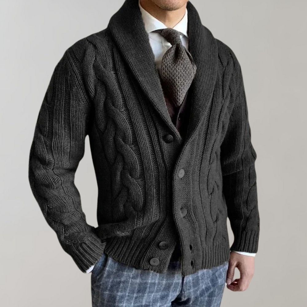 Stylish Bart - Gilet pour hommes avec revers chic