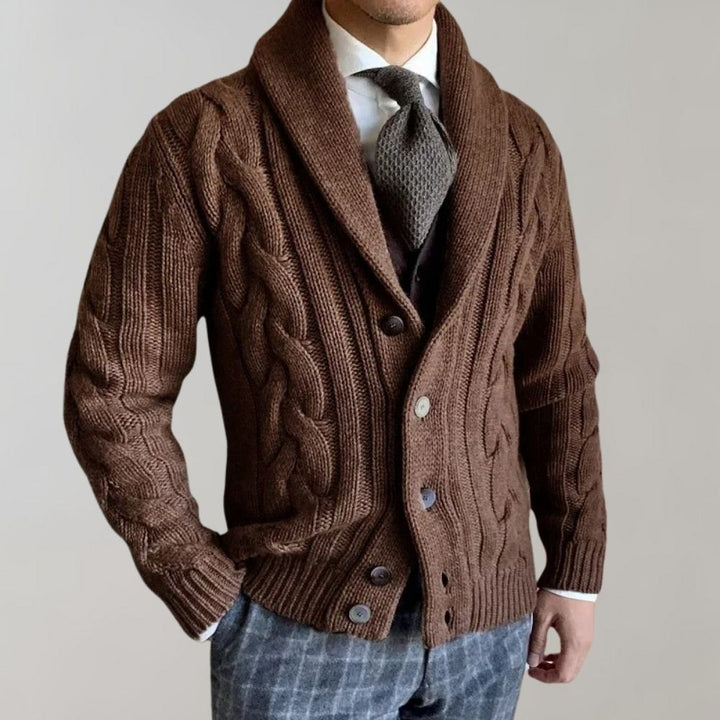 Stylish Bart - Gilet pour hommes avec revers chic