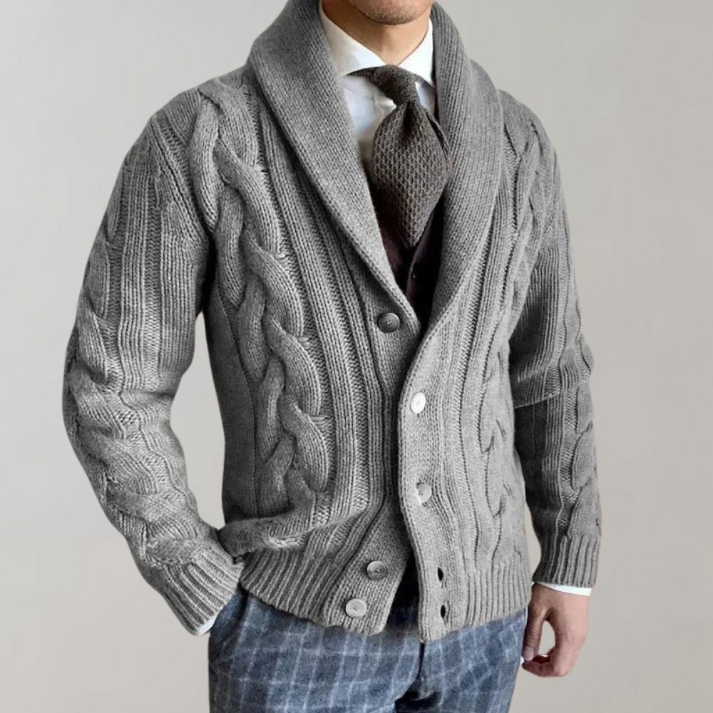 Stylish Bart - Gilet pour hommes avec revers chic