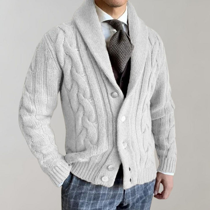Stylish Bart - Gilet pour hommes avec revers chic