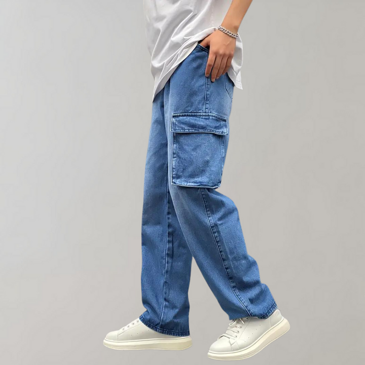 Hjalte - Pantalon cargo stylé avec multiples poches pratiques
