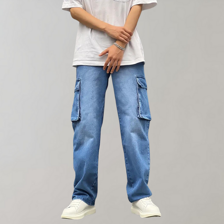 Hjalte - Pantalon cargo stylé avec multiples poches pratiques