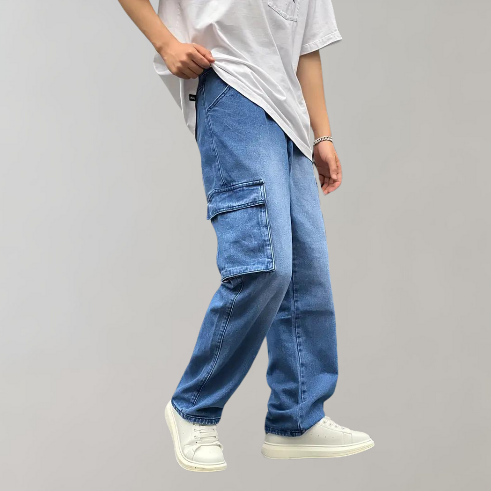 Hjalte - Pantalon cargo stylé avec multiples poches pratiques