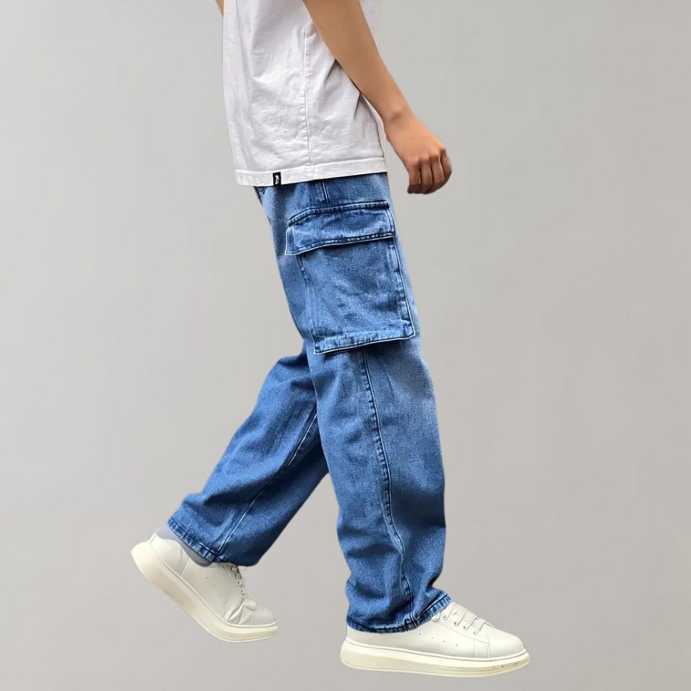 Hjalte - Pantalon cargo stylé avec multiples poches pratiques