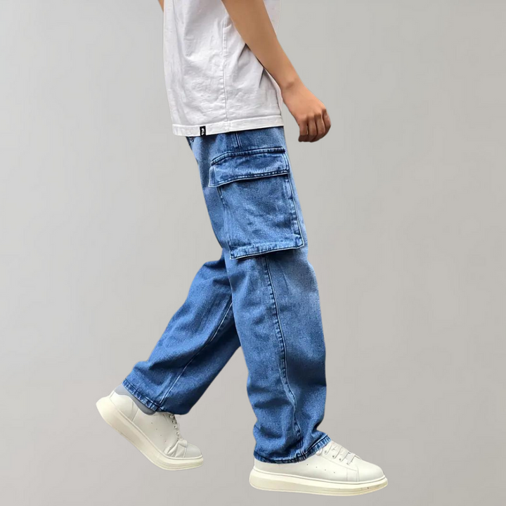 Hjalte - Pantalon cargo stylé avec multiples poches pratiques