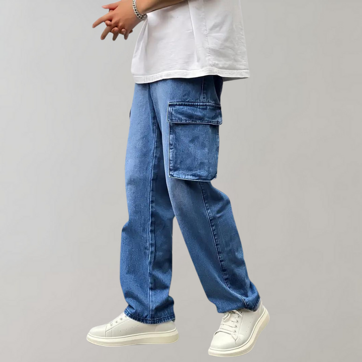Hjalte - Pantalon cargo stylé avec multiples poches pratiques