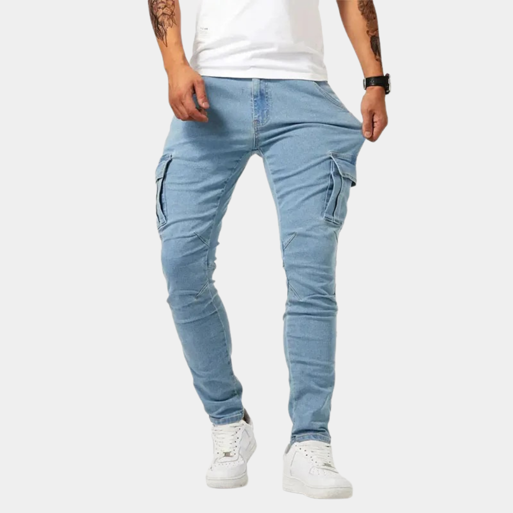 Amara - Comfortable Stretch Cargo Pants for Men