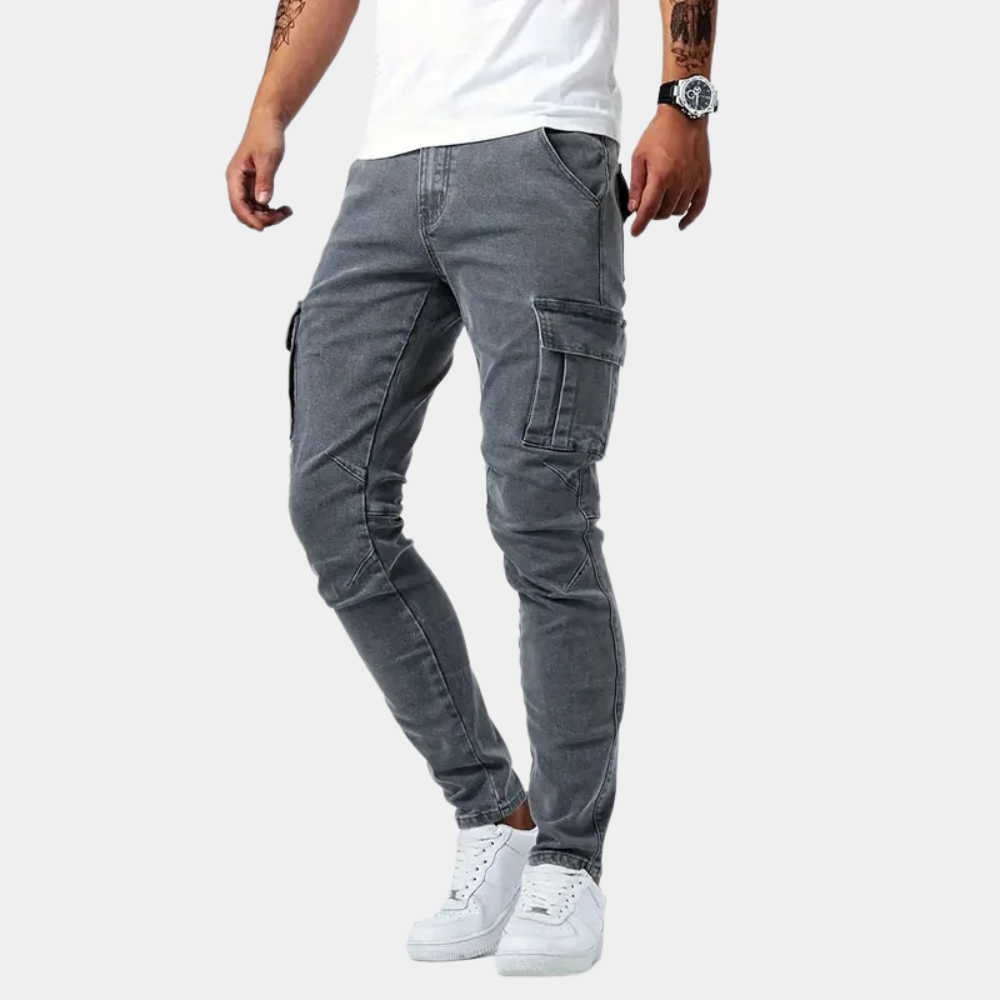 Amara - Comfortable Stretch Cargo Pants for Men