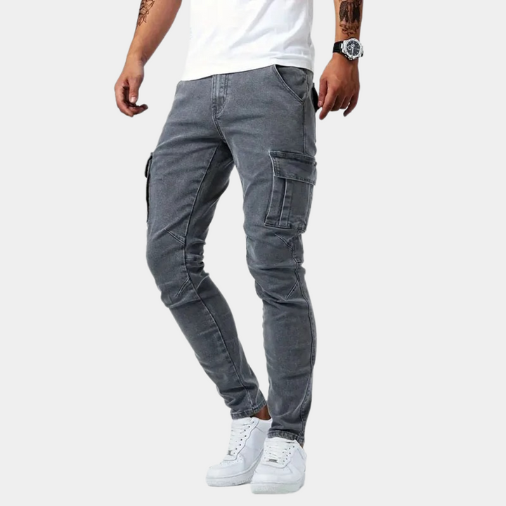 Amara - Comfortable Stretch Cargo Pants for Men