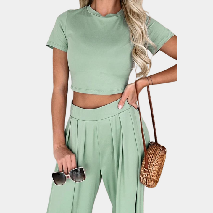 Avena - Luxuriöses und bequemes zweiteiliges Outfit für Frauen