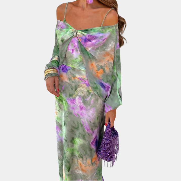 Claire - Fashionable maxi dress for women with a trendy look