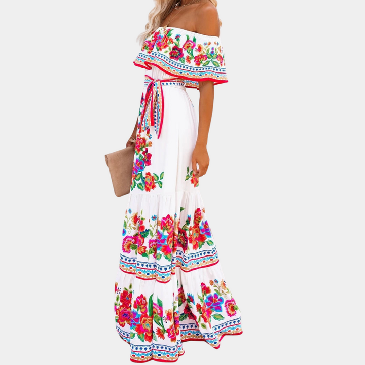 Claire - Fashionable maxi dress for women with a trendy look