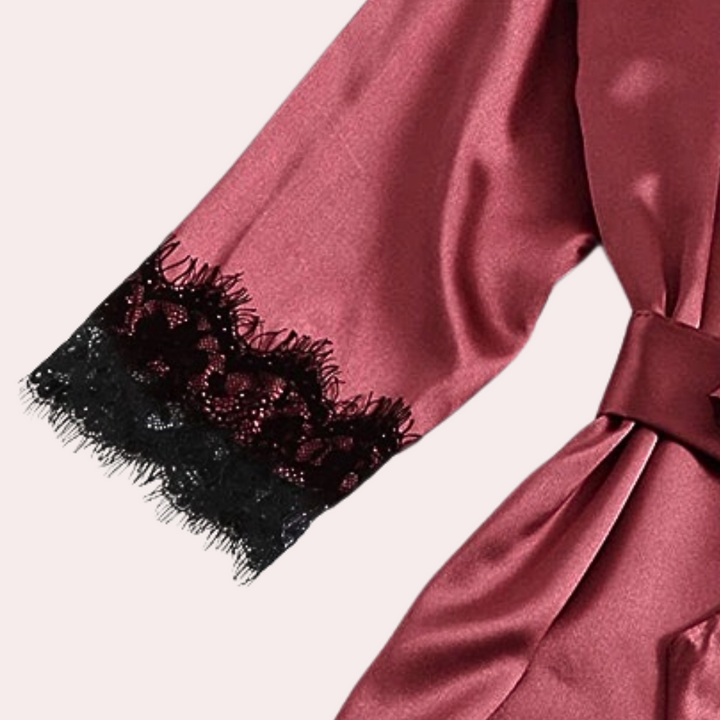 Indulge yourself with our 4-piece luxury pajama set for women