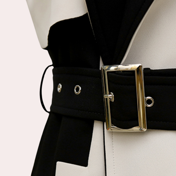 Stylish Women's Trench Coat with Elegant Belt