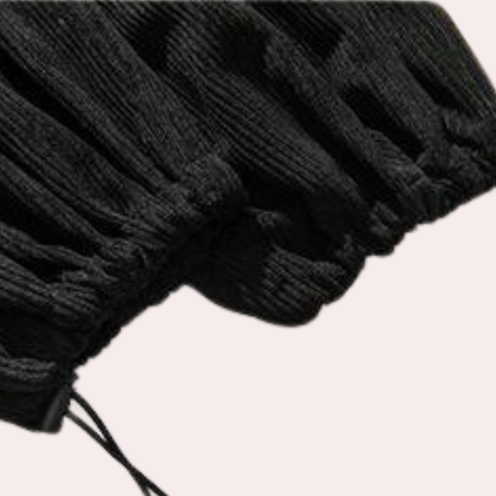 Adrian - Pantalons en maille côtelée stylés pour l'homme moderne