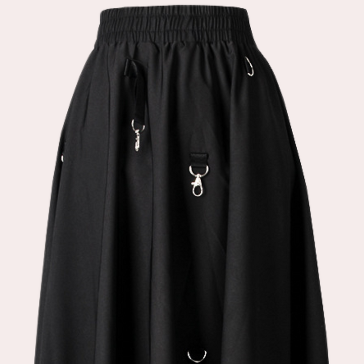Trendiger asymmetrischer Rock für Frauen mit schickem Look