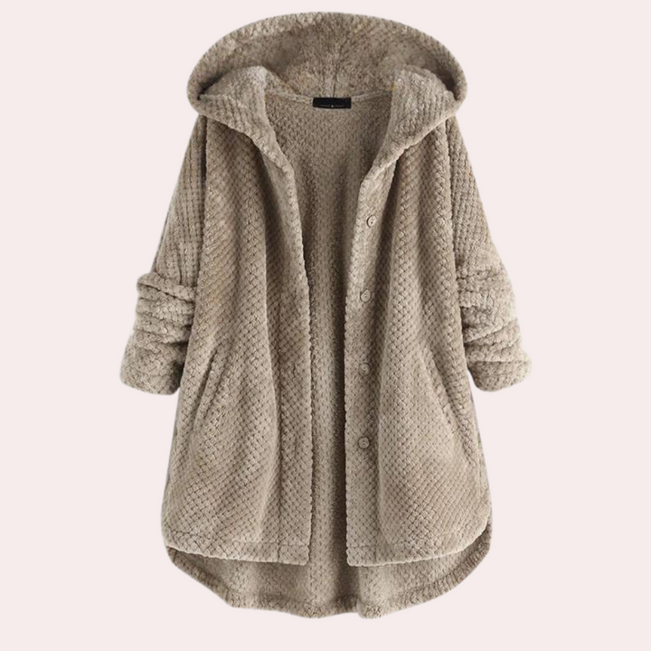 Schicke Damenjacke mit trendiger Kapuze