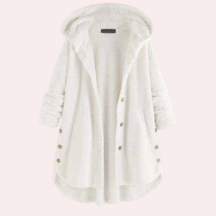 Schicke Damenjacke mit trendiger Kapuze