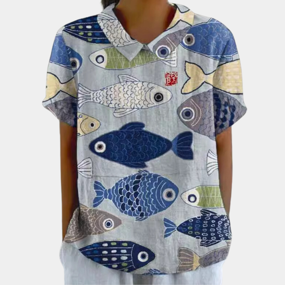 Vibrant & Chic Casual Blouse for Women