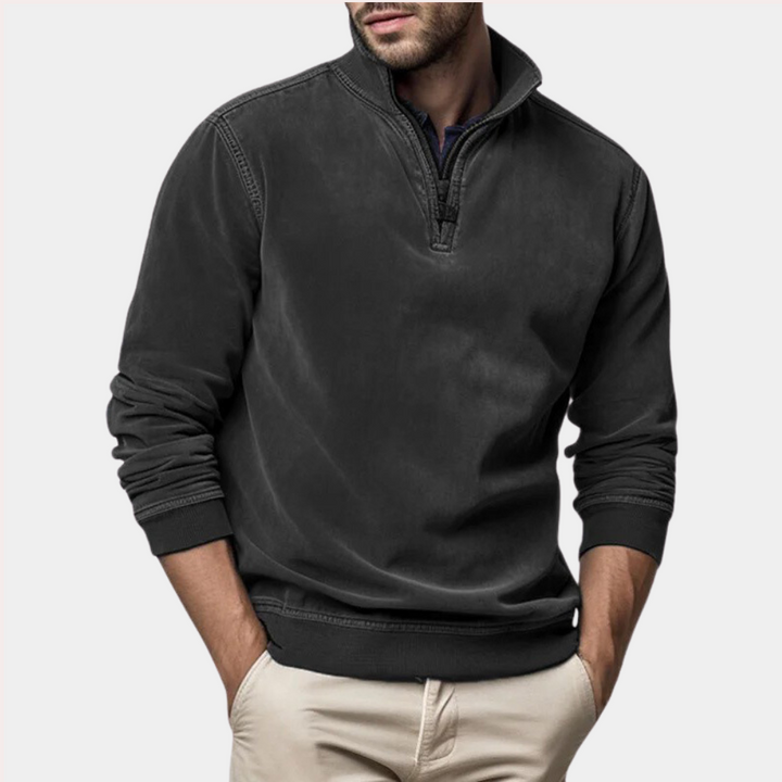 Elvio - Comfortable classic sweater for men