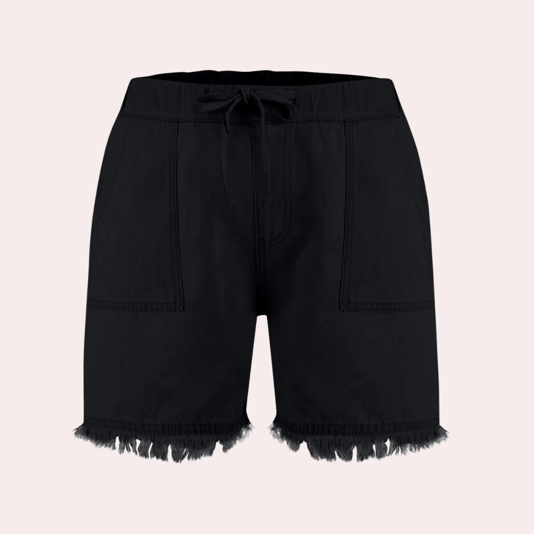 Delfine - Shorts élégants et confortables pour femmes avec poches latérales pratiques
