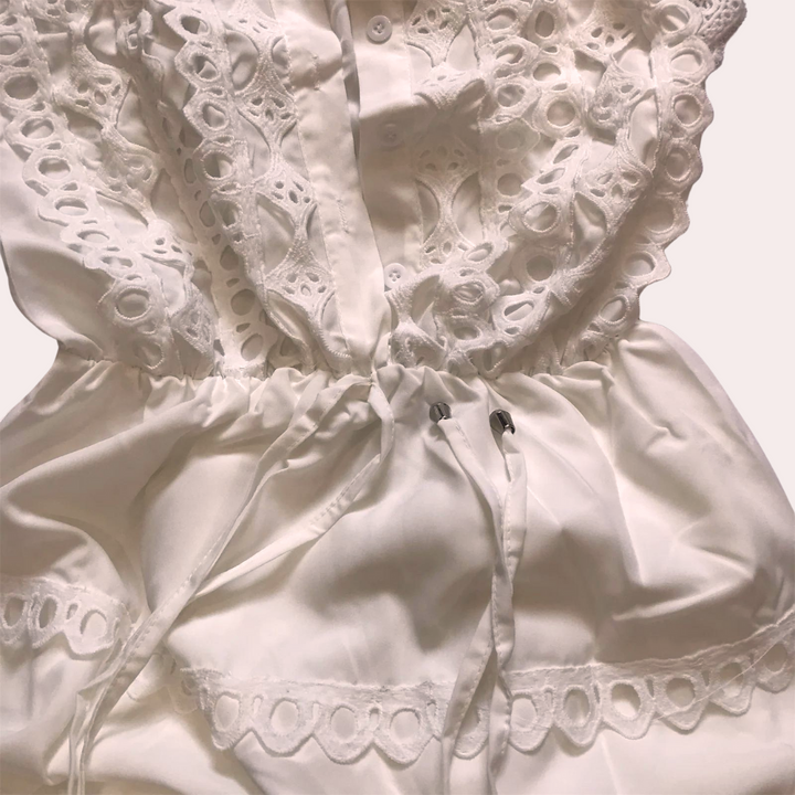 Antonina - Robe longue en dentelle élégante avec un charme enchanteur