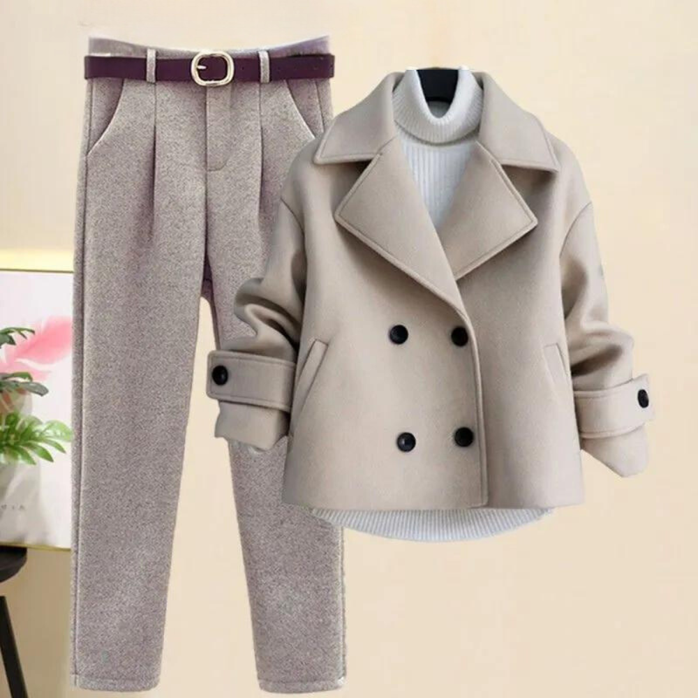 Lacey - Winter Luxe 3-piece women's set for ultimate comfort and style