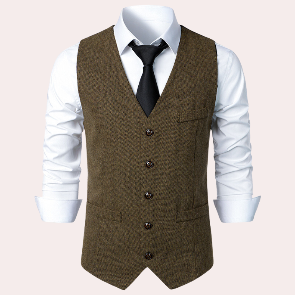 Stylish Jari Oktoberfest flair vest for men