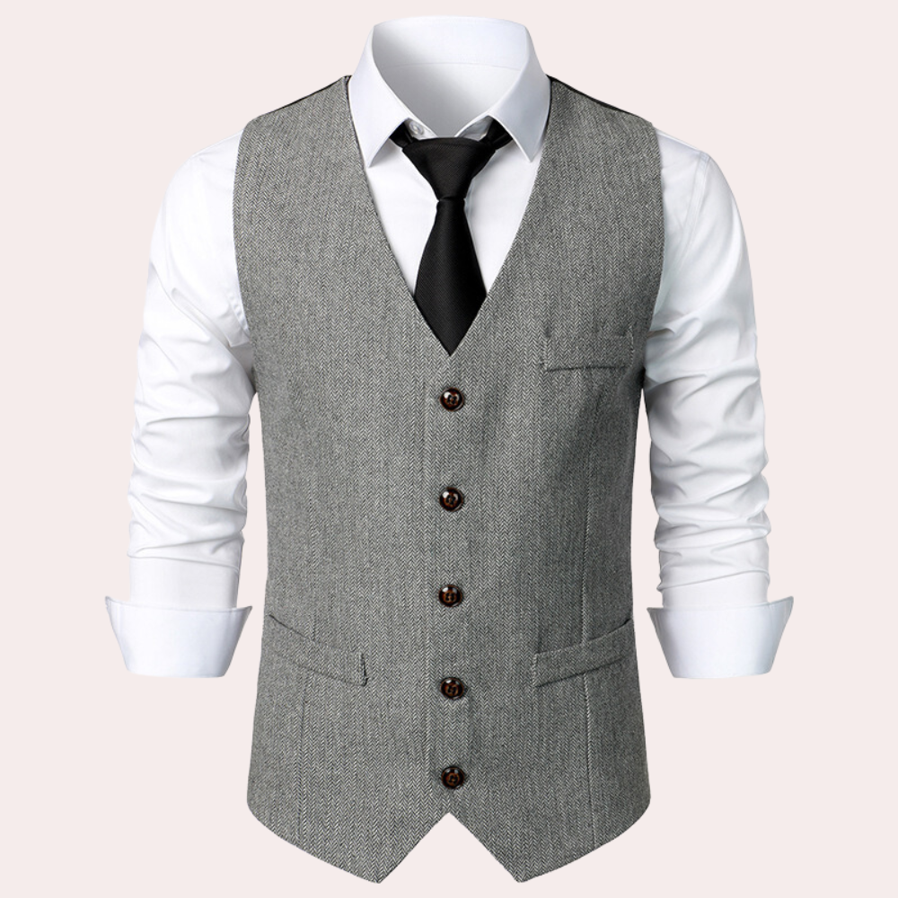 Stylish Jari Oktoberfest flair vest for men