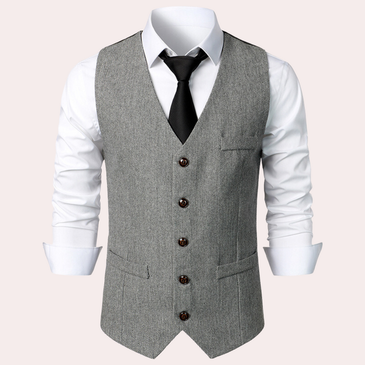 Stylish Jari Oktoberfest flair vest for men