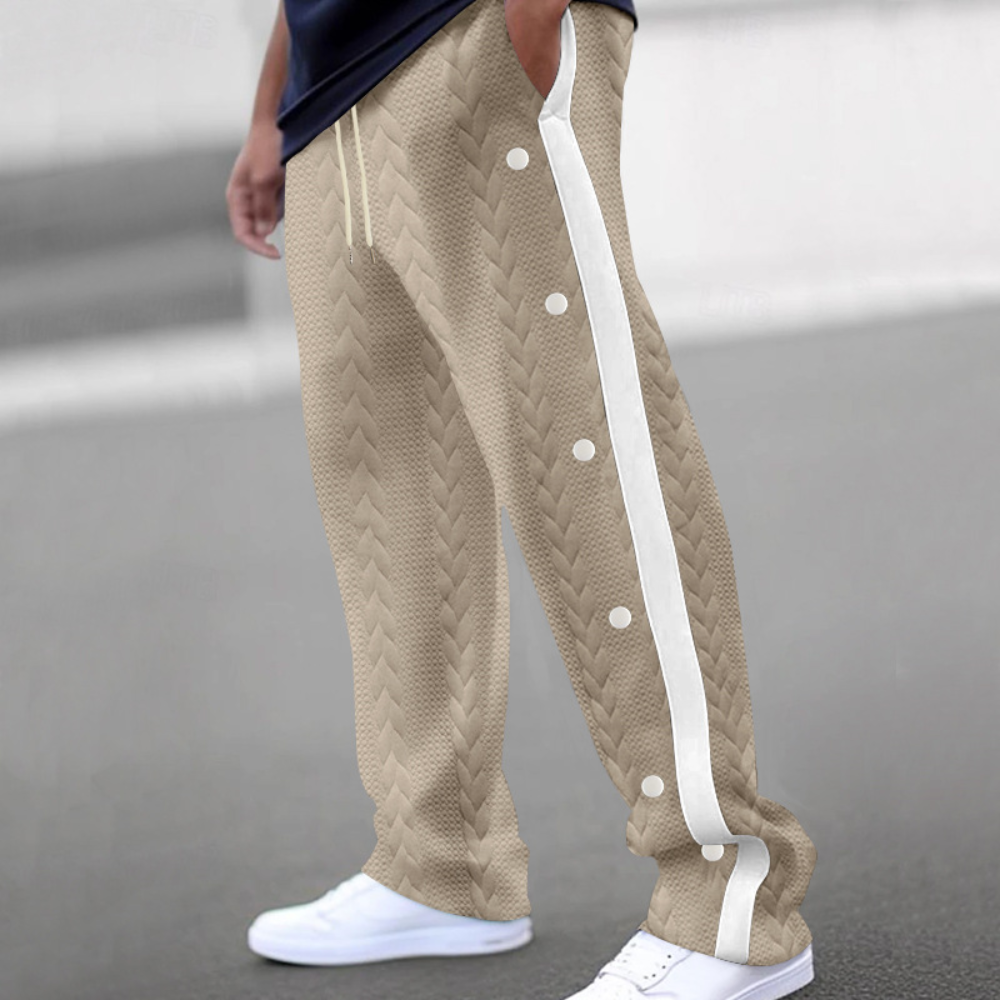 Christos - Comfortable Men's Pants with Flexible Waistband for Optimal Freedom of Movement
