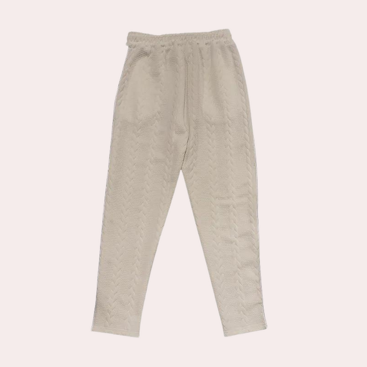 Christos - Comfortable Men's Pants with Flexible Waistband for Optimal Freedom of Movement