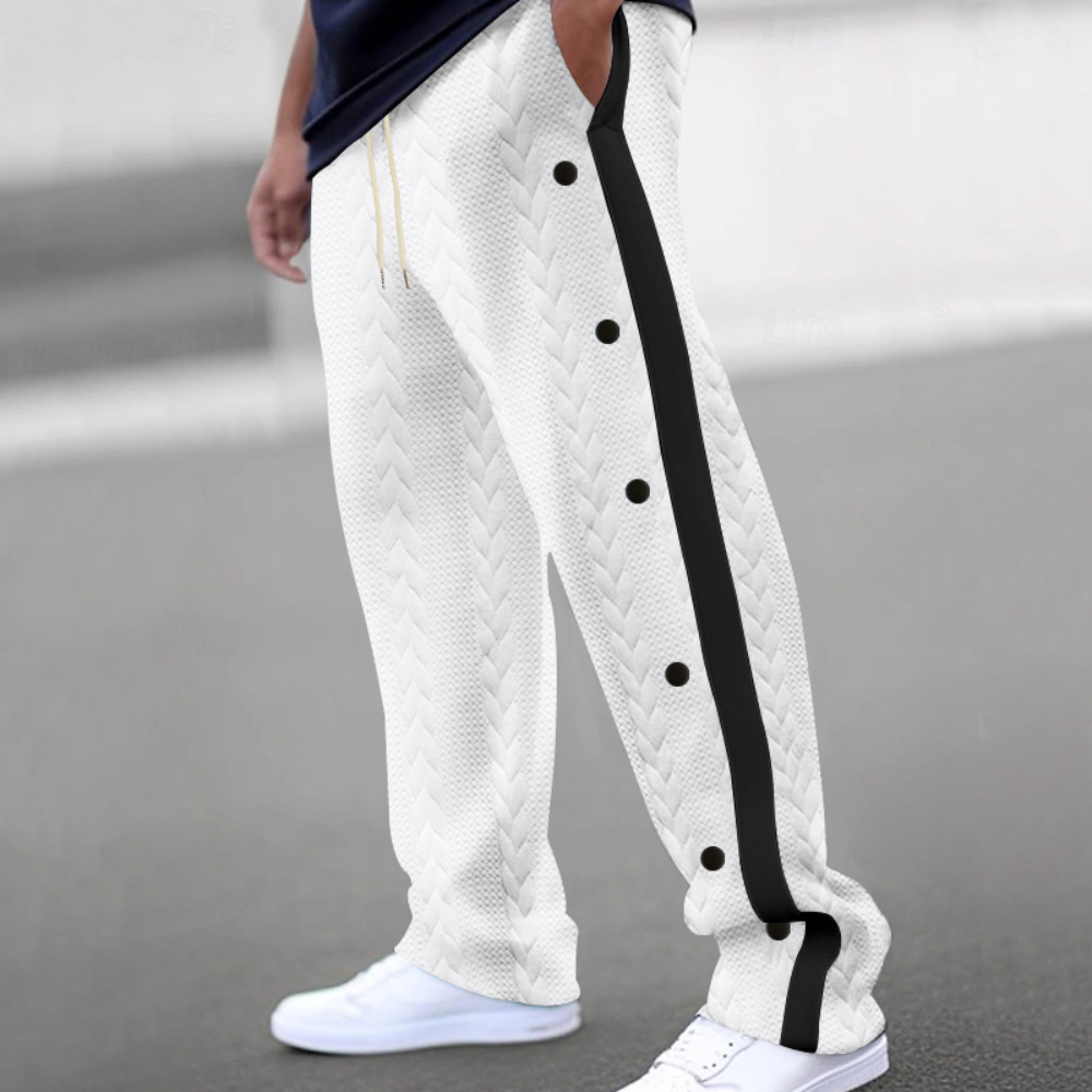 Christos - Comfortable Men's Pants with Flexible Waistband for Optimal Freedom of Movement