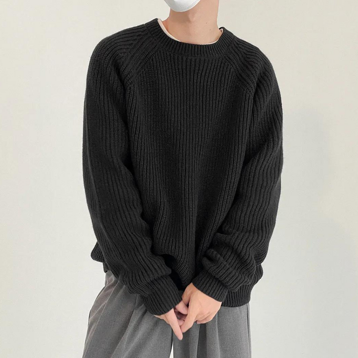 Audrick - Stylish and comfortable long-sleeve knit sweater for men