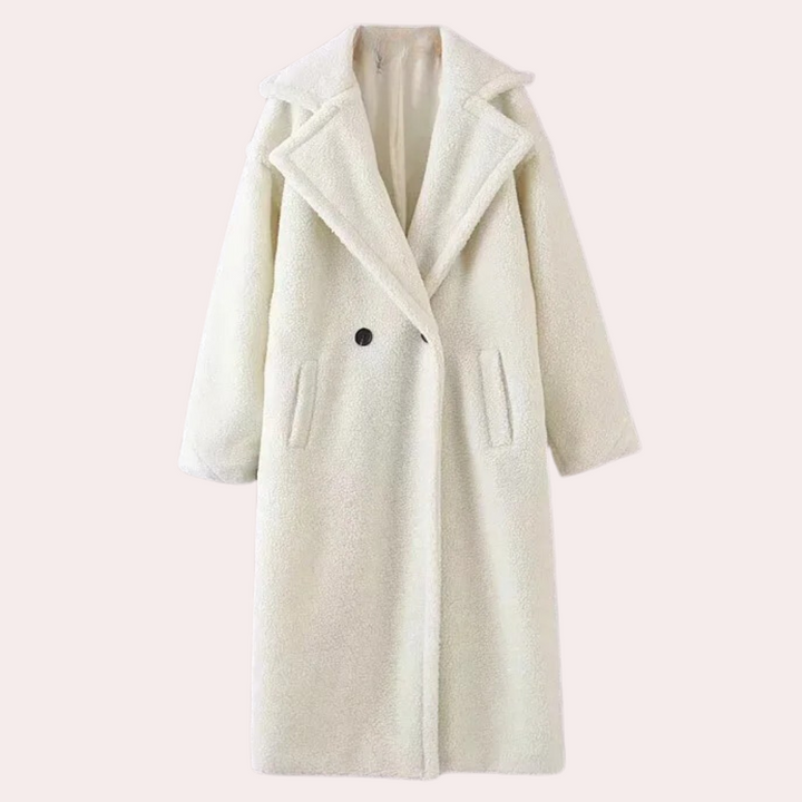 Szilard - Eleganter und bequemer Damenmantel aus Luxusplüsch